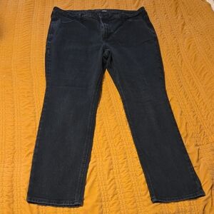 *Last Call!* Old Navy Black Wow Straight Jeans 18W